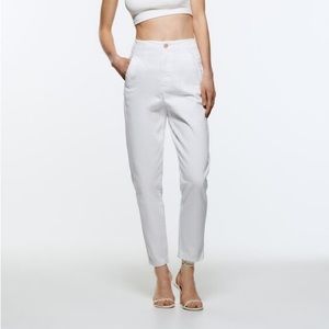 Zara Highrise Tailor Fit Jeans